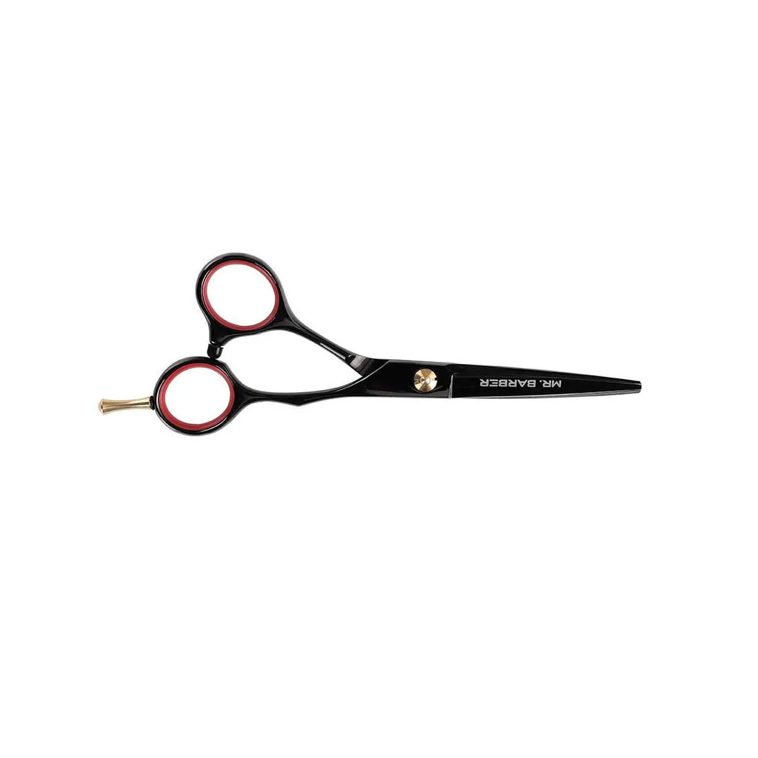 Mr Barber Titanium Edge Series 5.5 inch (14 cm), Stainless Steel Professional Hair Cutting Scissors -Silver Ergonomic Design - 1 Piece