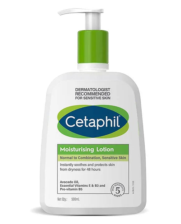 Cetaphil Moisturizing Lotion – Lightweight Daily Hydration with Nut Oil & Vitamin E