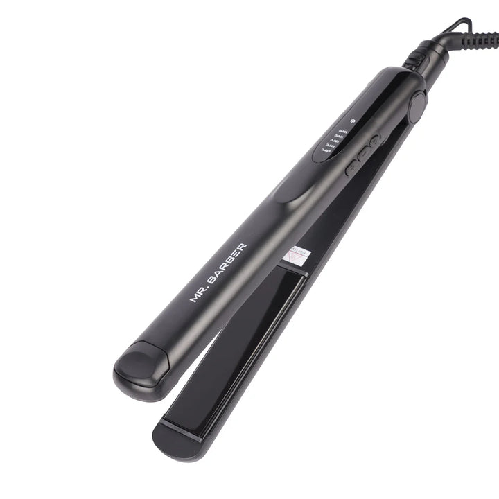 Mr. Barber Elite Hair Straightener With Supremely Advanced Technology & Automatic Sleep Mode (Black)