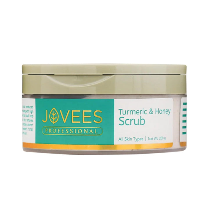 Jovees Turmeric & Honey Scrub With Vitamin E For All Skin Types