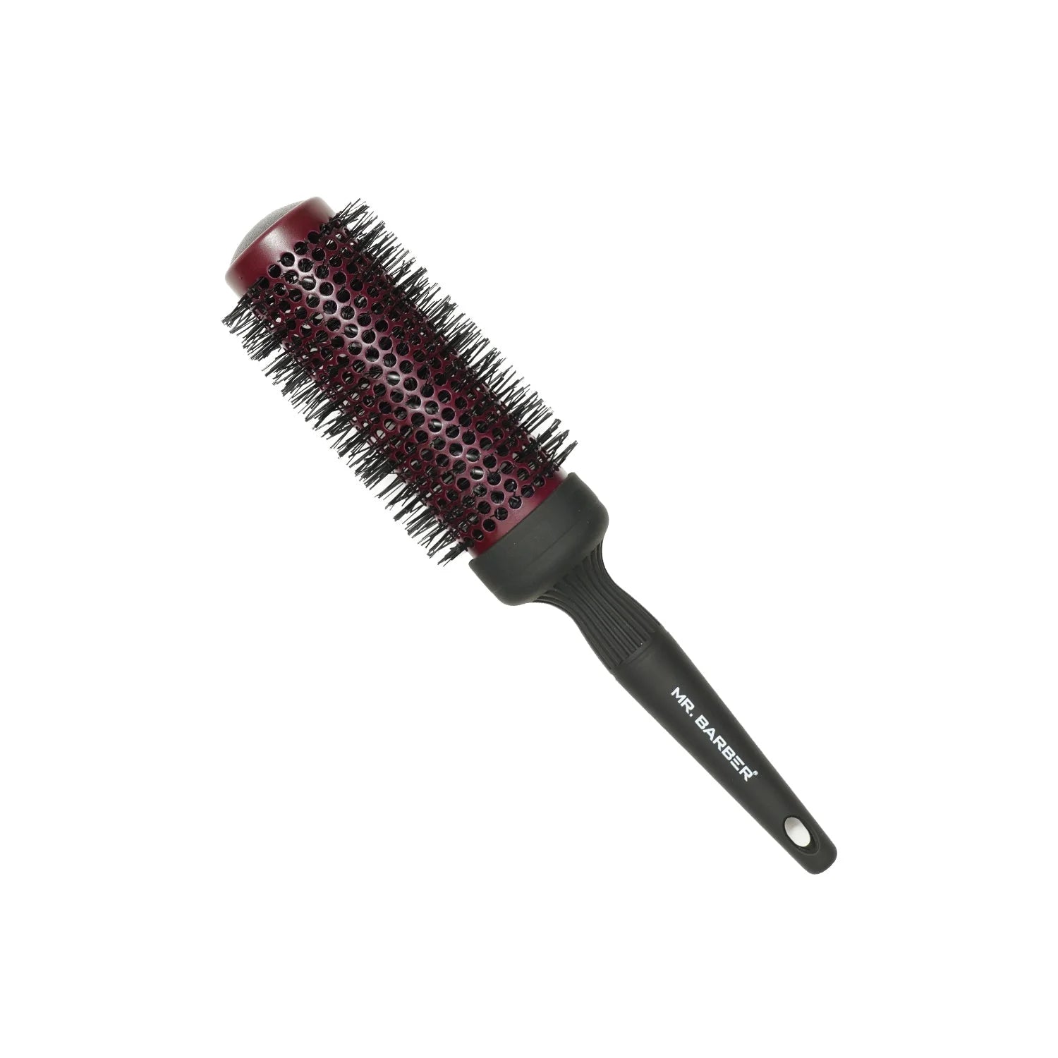 Mr. Barber Pro XL 43 mm Ceramic Thermal Ion Hair Brush Comb For Women & Men MB-XL43 | Anti Frizz & Volumizing Styling Brush - 1 Piece