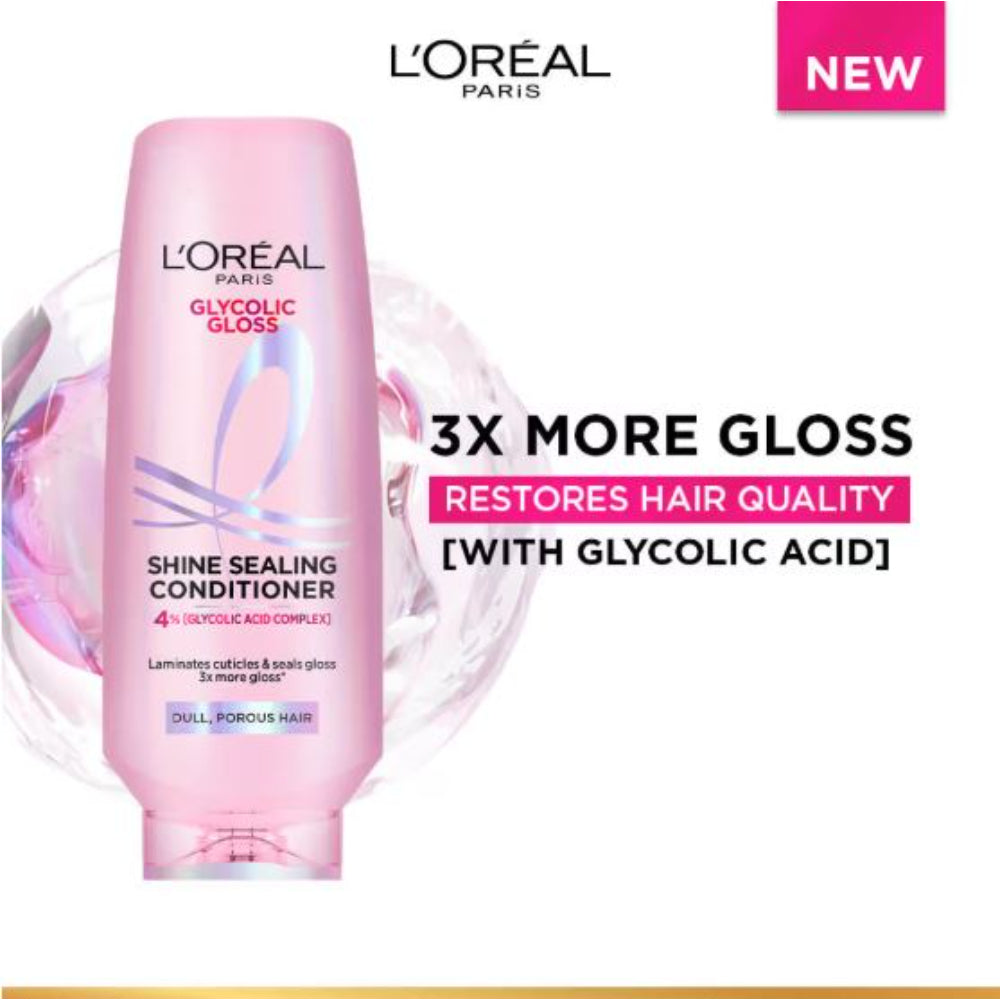 L'Oreal Paris Glycolic Gloss Shine Sealing Conditioner