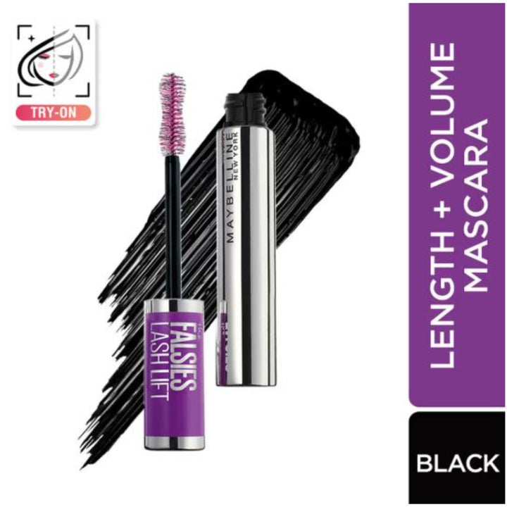 Maybelline New York Falsies Lash Lift Mascara, Instant Lash Lift Look Mascara (8.6ml)