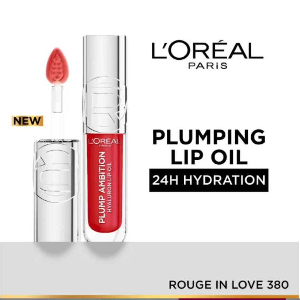 L'Oreal Paris Plump Ambition Hyaluron Lip Oil (5ml)
