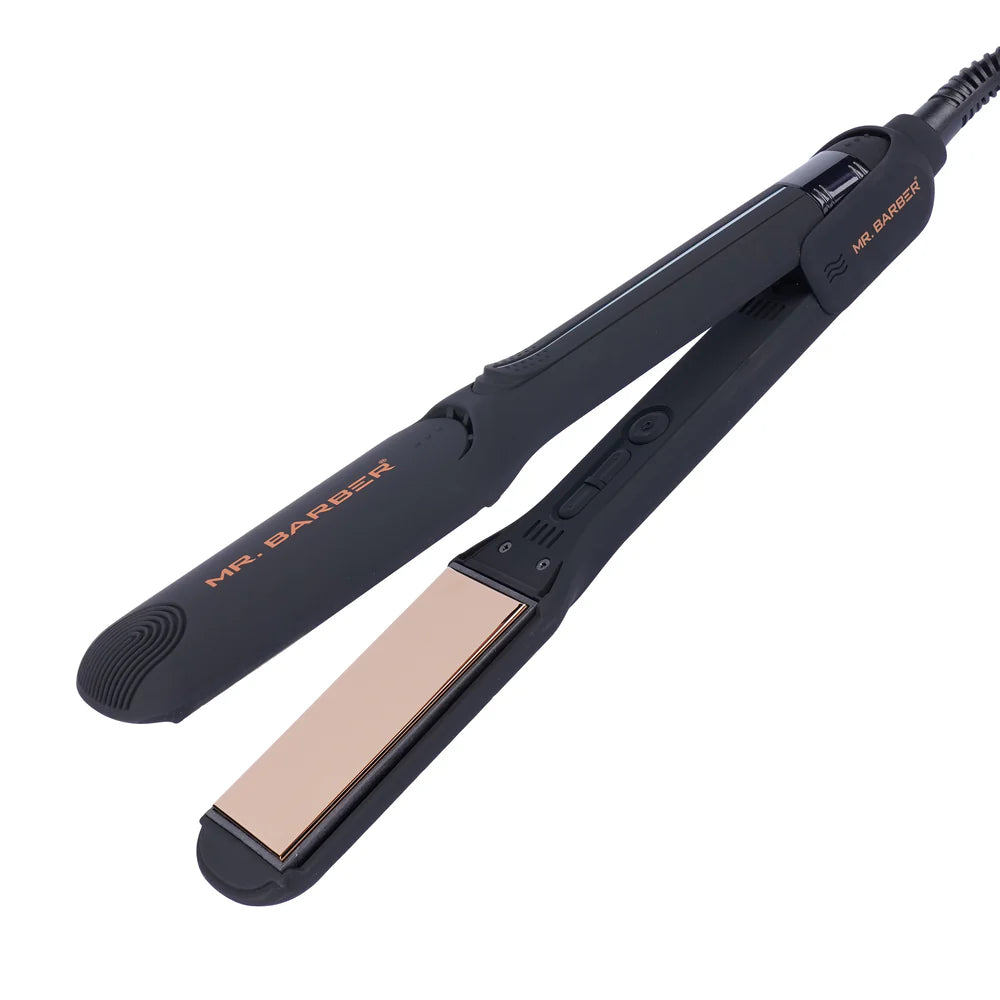 Mr. Barber Keratin Shine Pro Hair Straightener with Advanced Nano Titanium Technology & Fast Heating