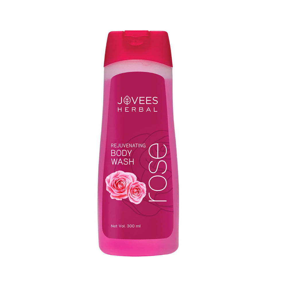 Jovees Rose Body Wash | Refreshing Fragrance of Rose & Chamomile
