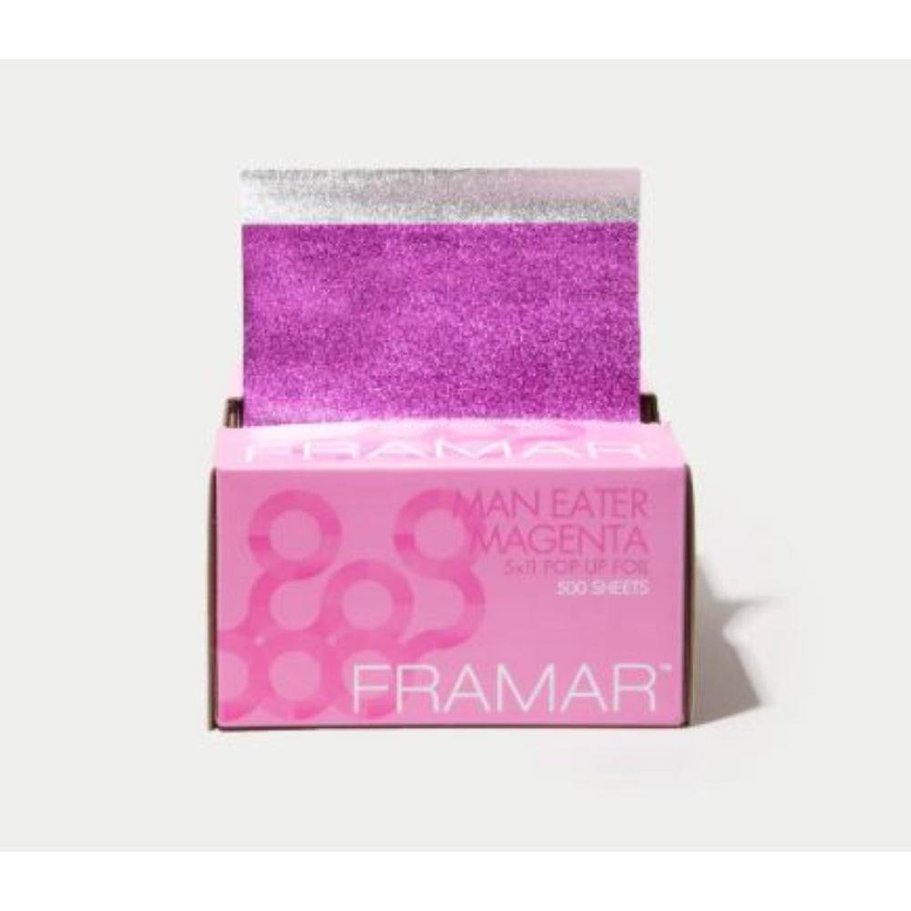 Framar - Man Eater Magenta - Pop Up 500 sheets - 5x11" - pre-cut
