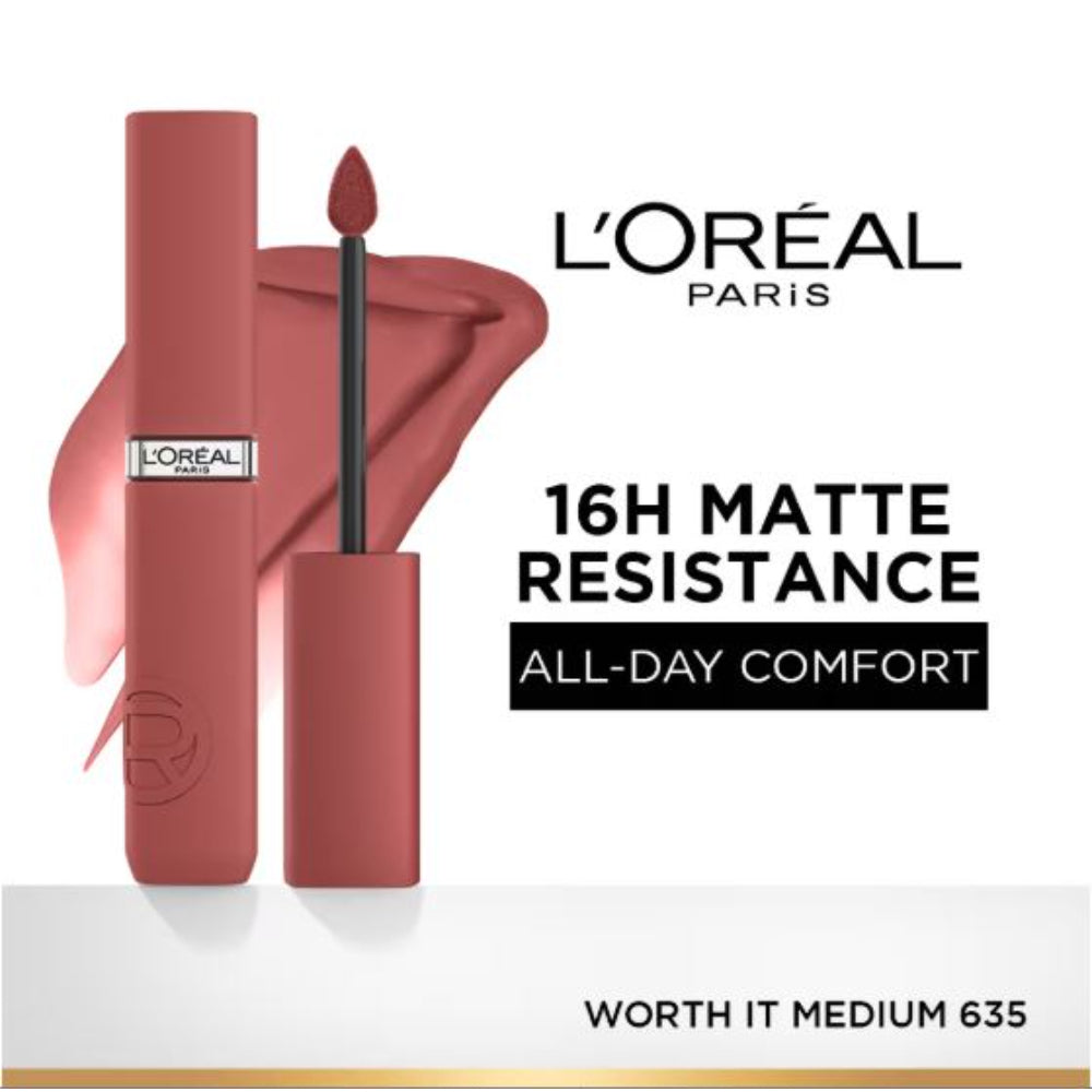 L'Oreal Paris Infallible Matte Resistance Liquid Lipstick (5ml)