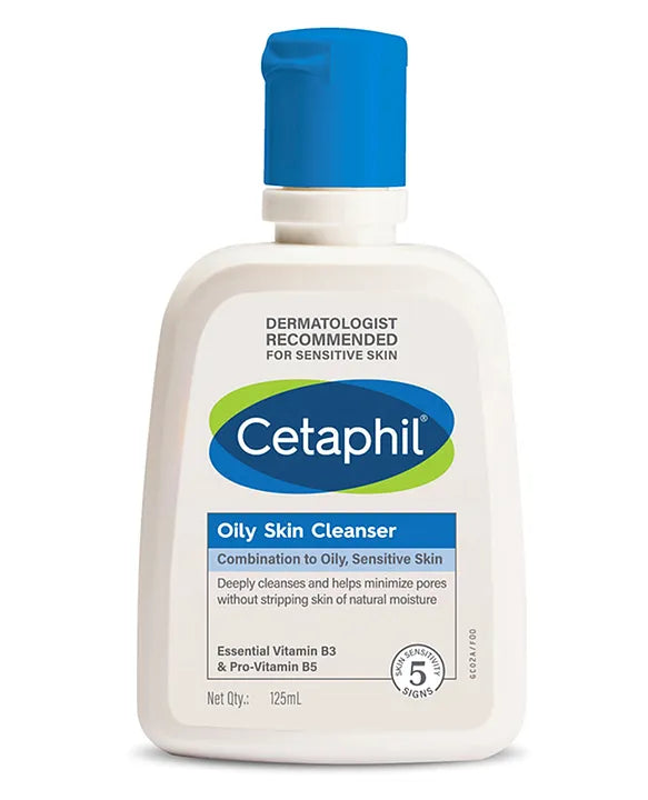 Cetaphil Oily Skin Cleanser – Deep Pore Cleansing for Oily & Acne-Prone Skin