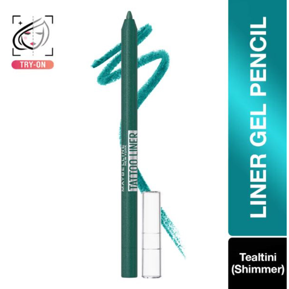 Maybelline New York Tattoo Studio Color Gel Eyeliner Pencil, Lasts Up To 36H (1.2g)