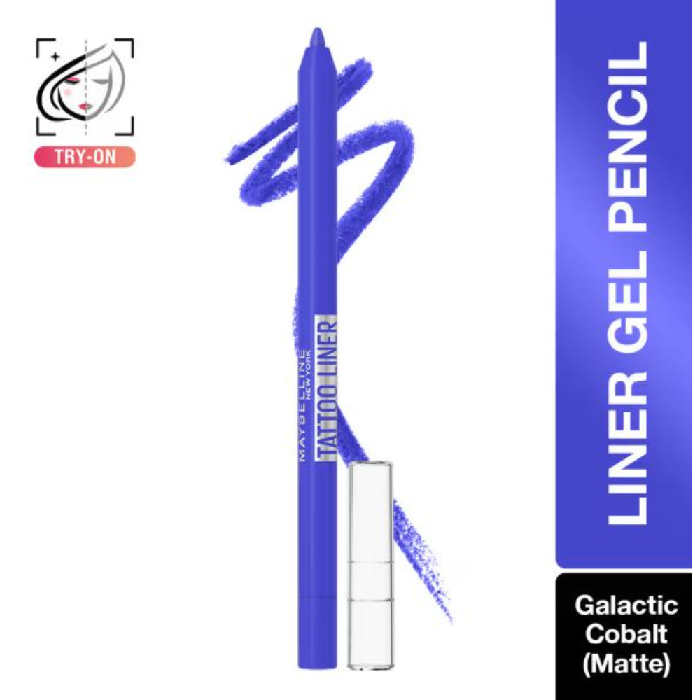 Maybelline New York Tattoo Studio Color Gel Eyeliner Pencil, Lasts Up To 36H (1.2g)