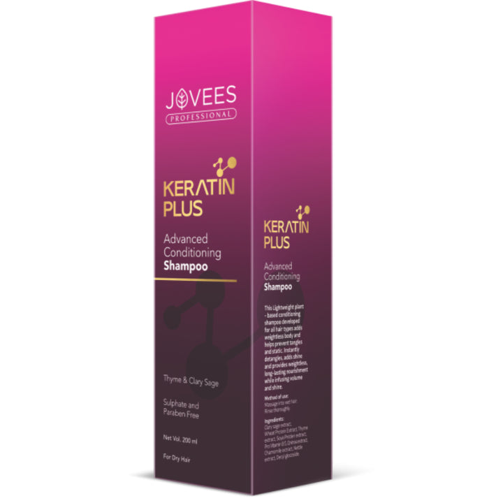 Jovees Keratin Plus Advanced Conditioning Shampoo 200 ML