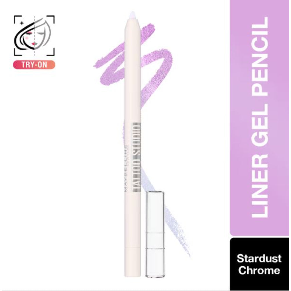 Maybelline New York Tattoo Studio Color Gel Eyeliner Pencil, Lasts Up To 36H (1.2g)