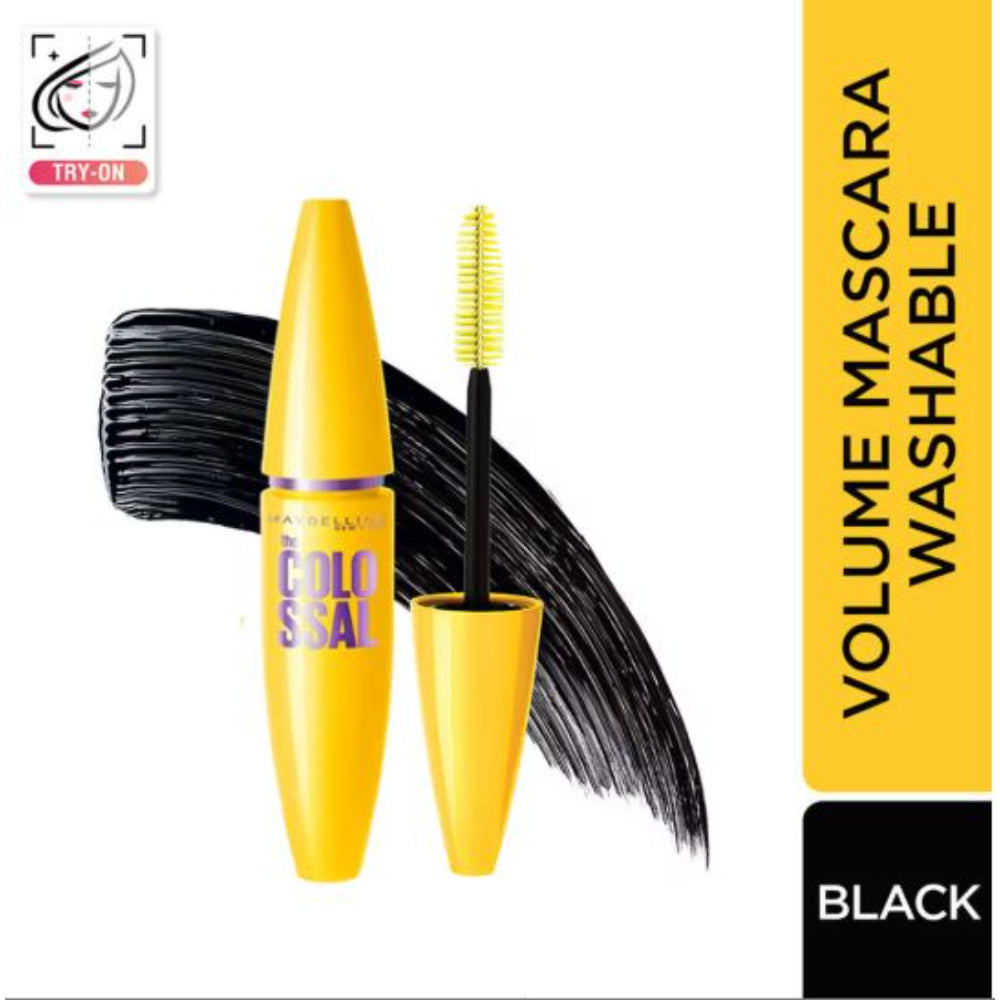 Maybelline New York The Colossal Volumizing Mascara, Lasts Up To 12H (10ml)
