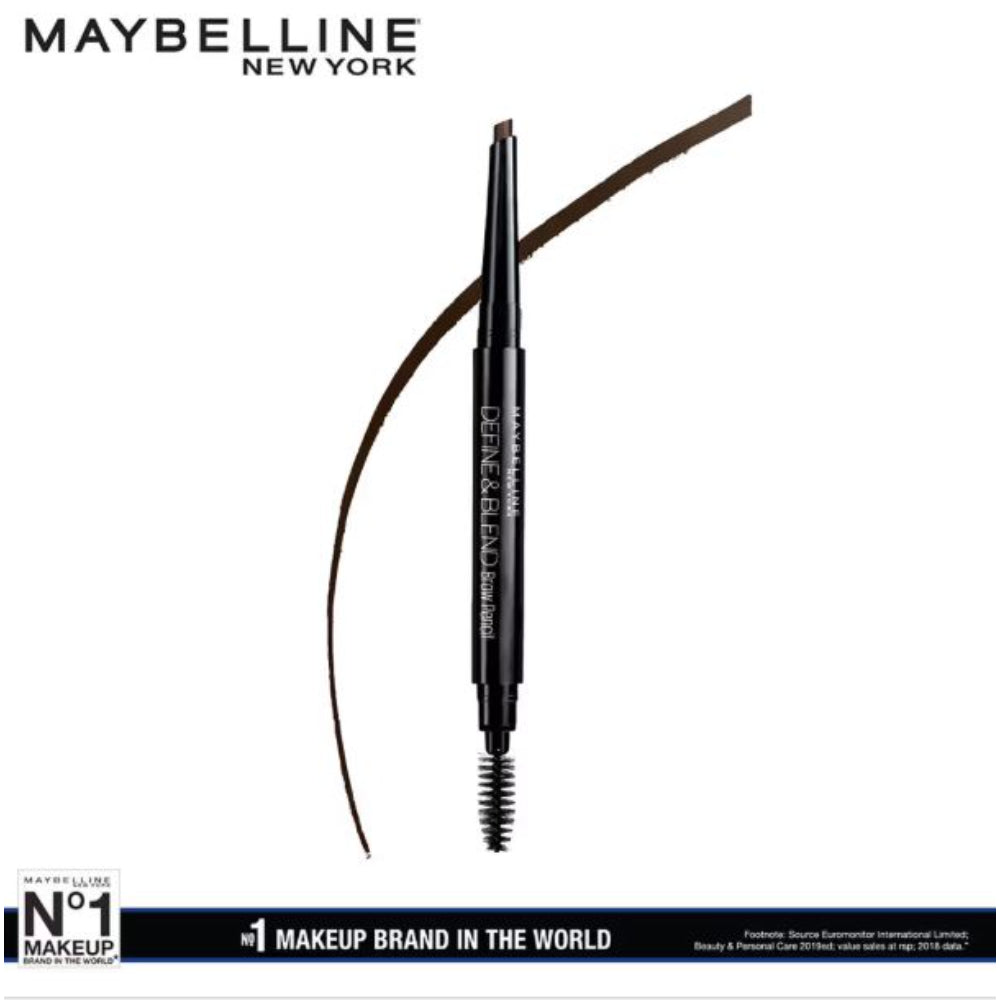 Maybelline New York Define & Blend Brow Pencil For Perfect Brows, Eyebrow Pencil (0.16g)