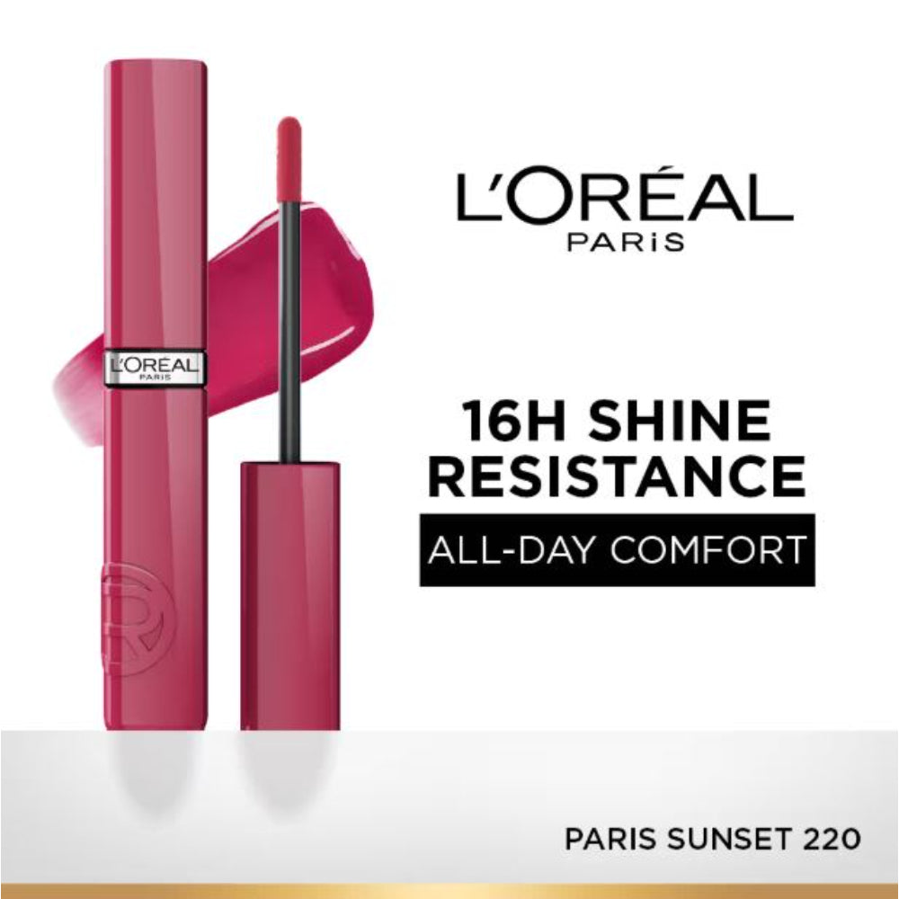 L'Oreal Paris Infallible Laque Resistance Liquid Lipstick, 16H Lacquer Shine 4 ml