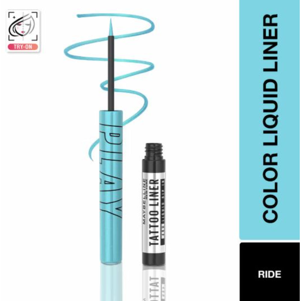 Maybelline New York Tattoo Play Burgundy Liquid Eyeliner (2.1ml)