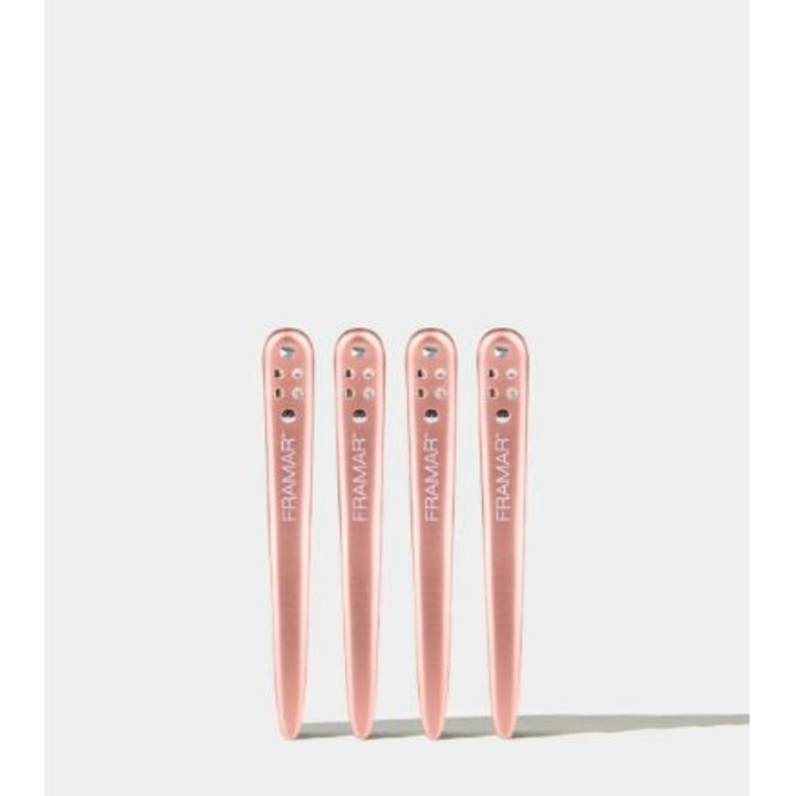 Framar - Big Bite Clips - Rose Gold Pack of 4