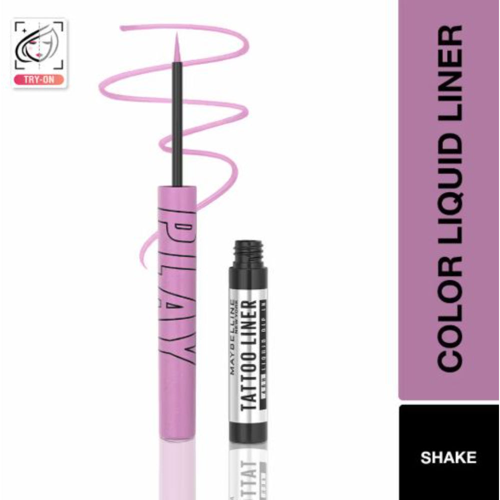 Maybelline New York Tattoo Play Burgundy Liquid Eyeliner (2.1ml)