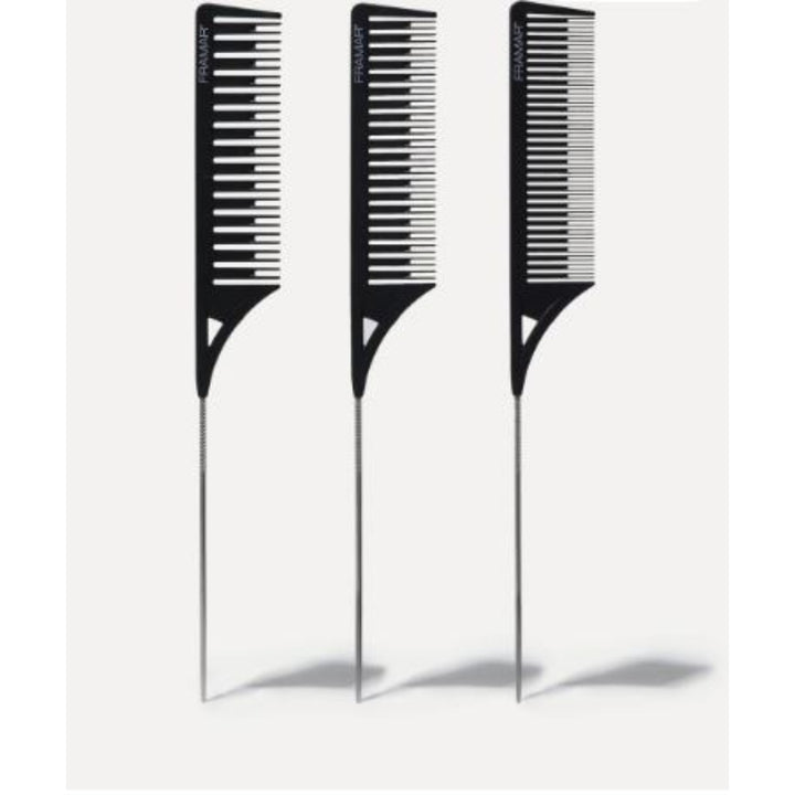 Framar - Dreamweaver Combs - Black Set of 3