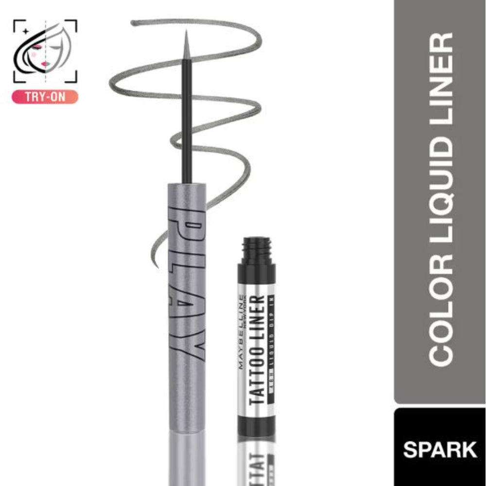 Maybelline New York Tattoo Play Burgundy Liquid Eyeliner (2.1ml)