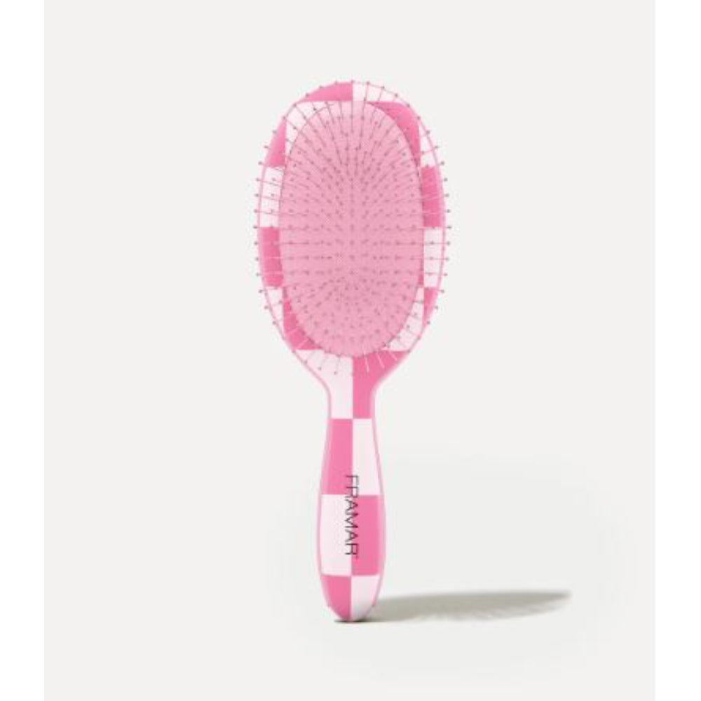 Framar - Checked Out Pink - Detangle Brush