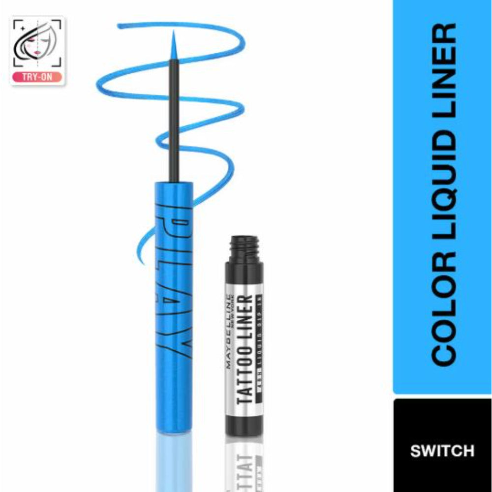 Maybelline New York Tattoo Play Burgundy Liquid Eyeliner (2.1ml)