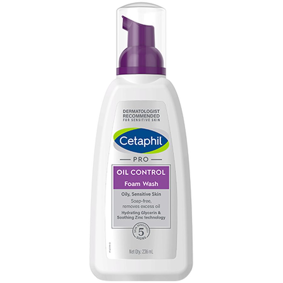 Cetaphil PRO Oil Control Foam Wash – Gentle Oil Control for Fresh, Clear Skin