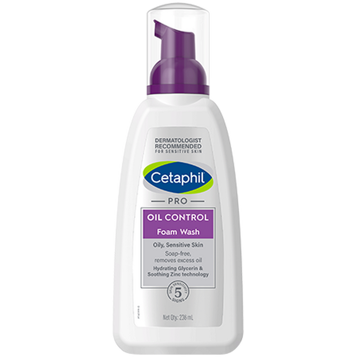 Cetaphil PRO Oil Control Foam Wash – Gentle Oil Control for Fresh, Clear Skin