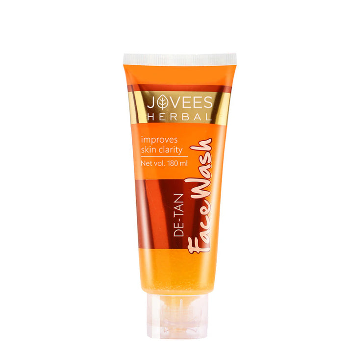 Jovees De-Tan Face Wash | Brightens And De-Tans Skin | Clarifies