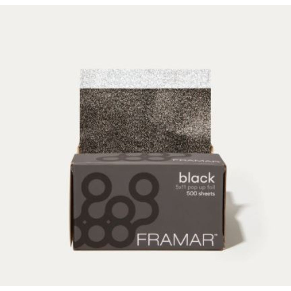 Framar - Black - Pop Up 500 sheets - 5x11" - pre-cut