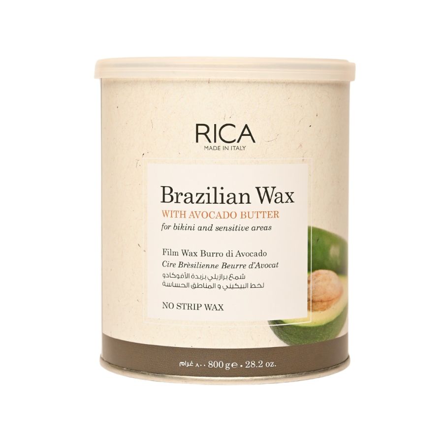 Rica Brazilian Stripless Painless Hair Removal Wax For Men & Women| Quick & Easy Tan Removal Waxing For Face, Armpit & Bikini Areas| 800 gm, Pack of 1