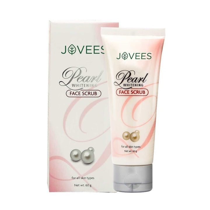 Pearl Whitening Face Scrub For All Skin Types | Gently Remove Dead Skin | Improves Skin Texture & Discolouration