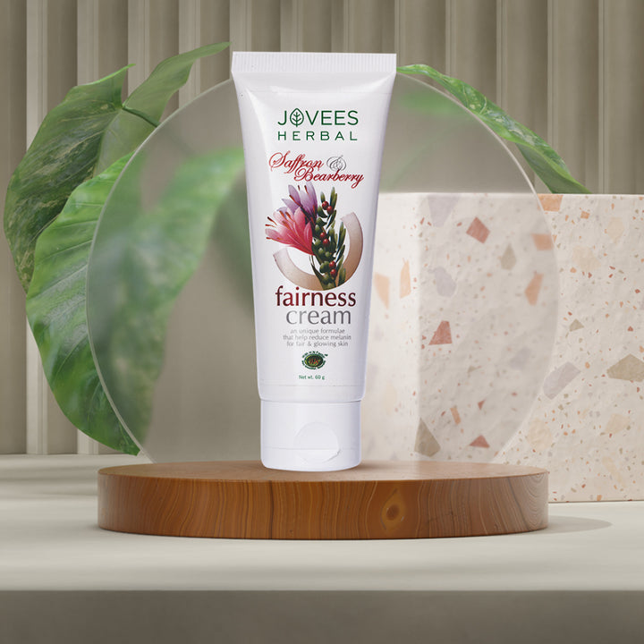 Jovees Saffron & Bearberry Fairness Face Cream | Reduces Pigmentation