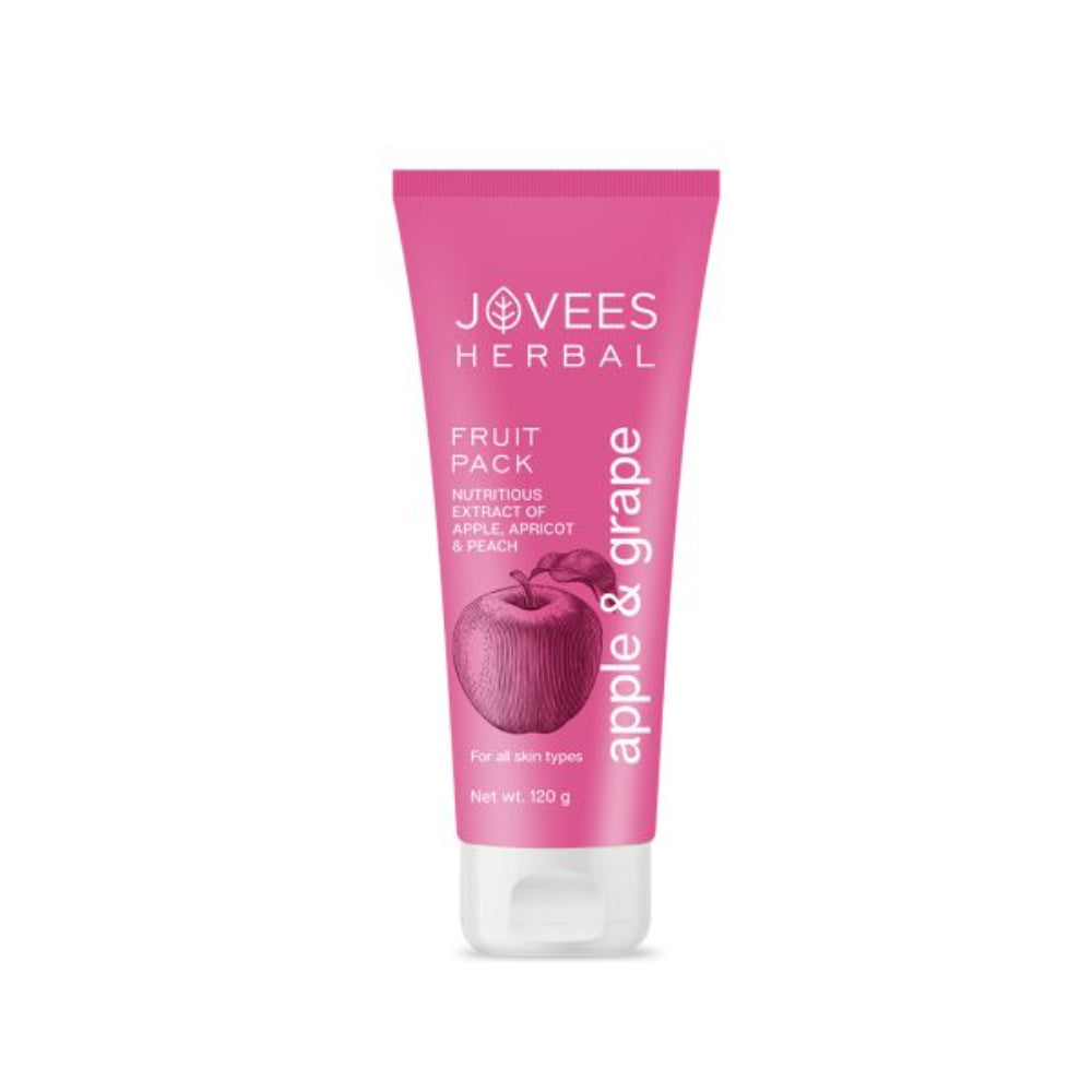 Jovees Apple & Grape Fruit Pack With Apple, Apricot & Peach Extracts