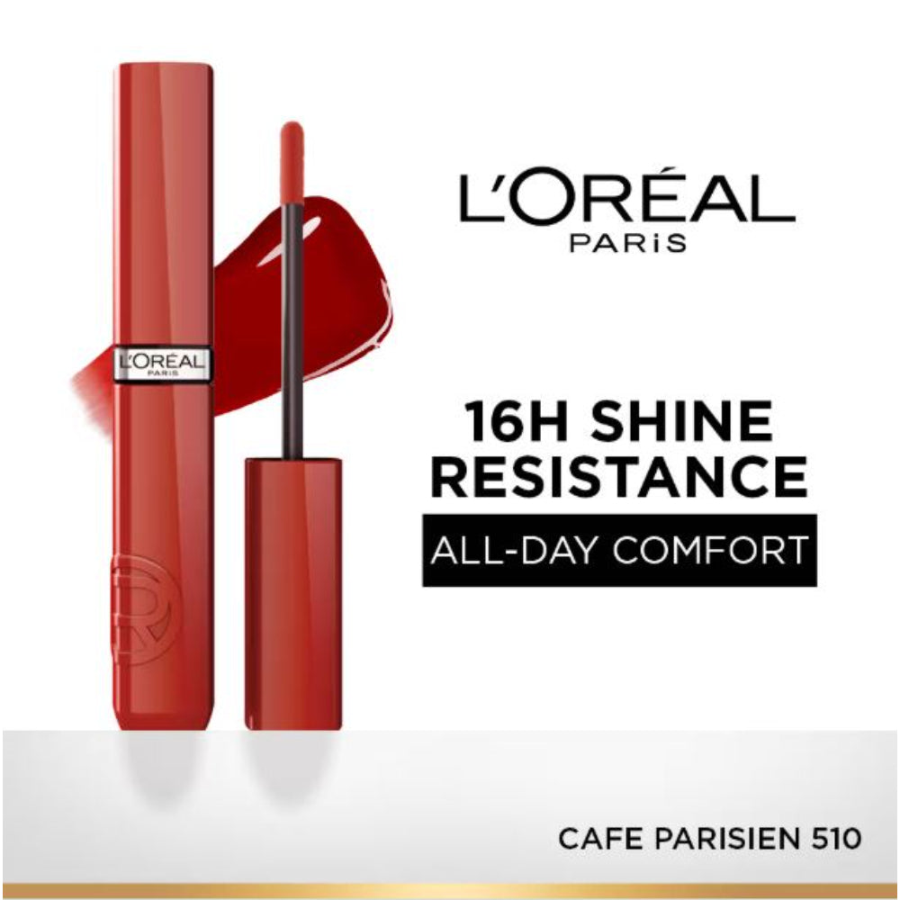 L'Oreal Paris Infallible Laque Resistance Liquid Lipstick, 16H Lacquer Shine 4 ml