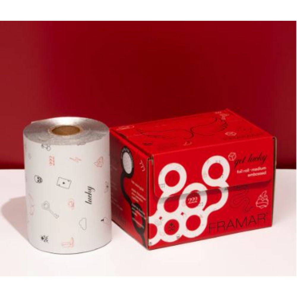 Framar - Get Lucky - Embossed Roll 320 ft - choose your own length