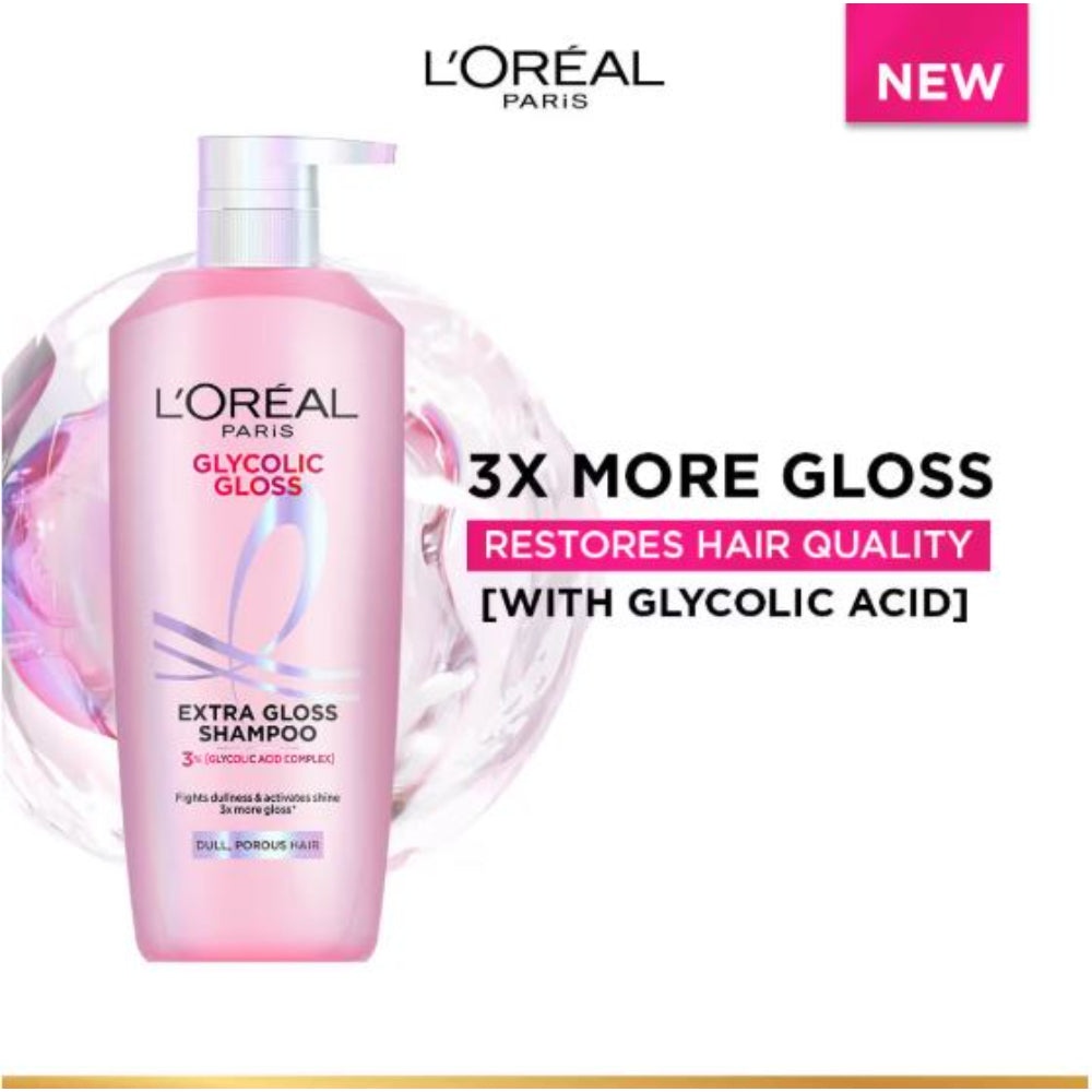 L'Oreal Paris Glycolic Gloss Shine Boosting Shampoo