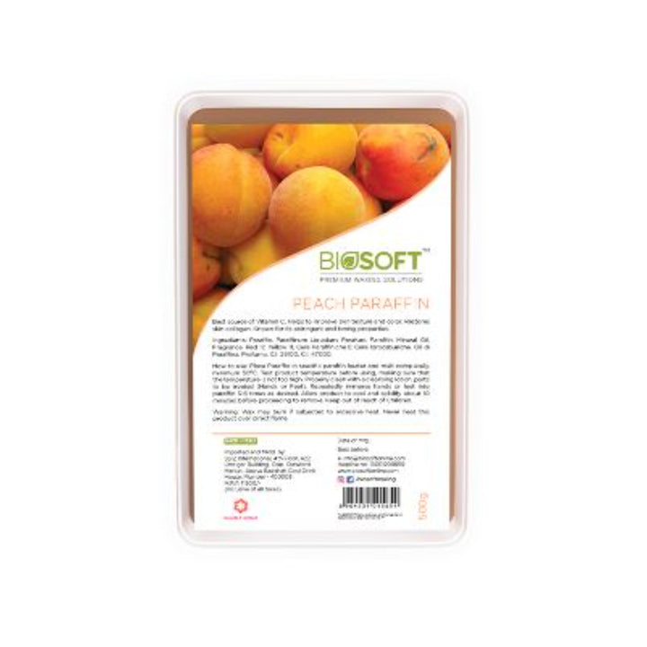 BioSoft - PEACH PARAFFIN WAX