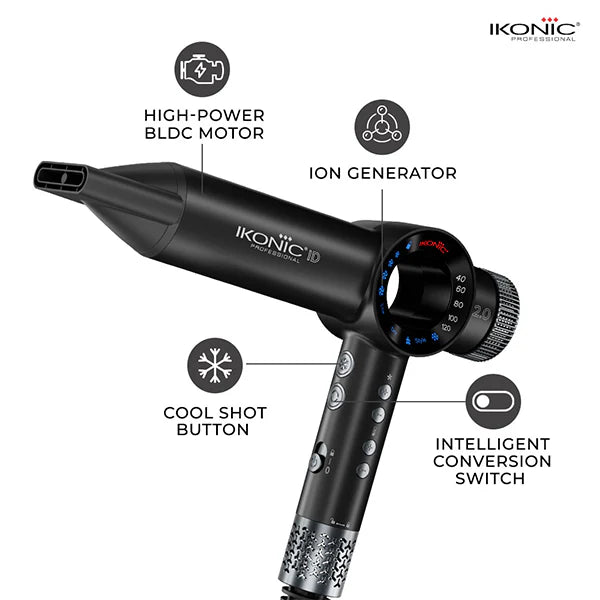 Ikonic Professional Id 2.0 Hair Dryer