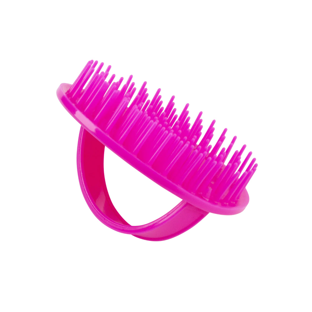 Denman shampoo massage brush D6 - Pink