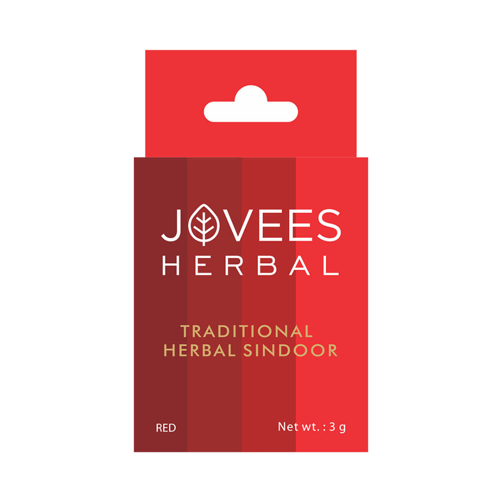 Jovees Traditional Dry Sindoor | Bright, Long Lasting & Natural - 3g