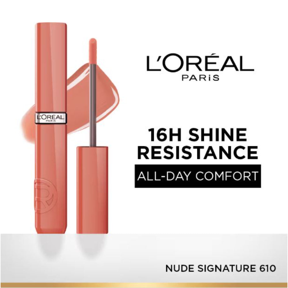 L'Oreal Paris Infallible Laque Resistance Liquid Lipstick, 16H Lacquer Shine 4 ml