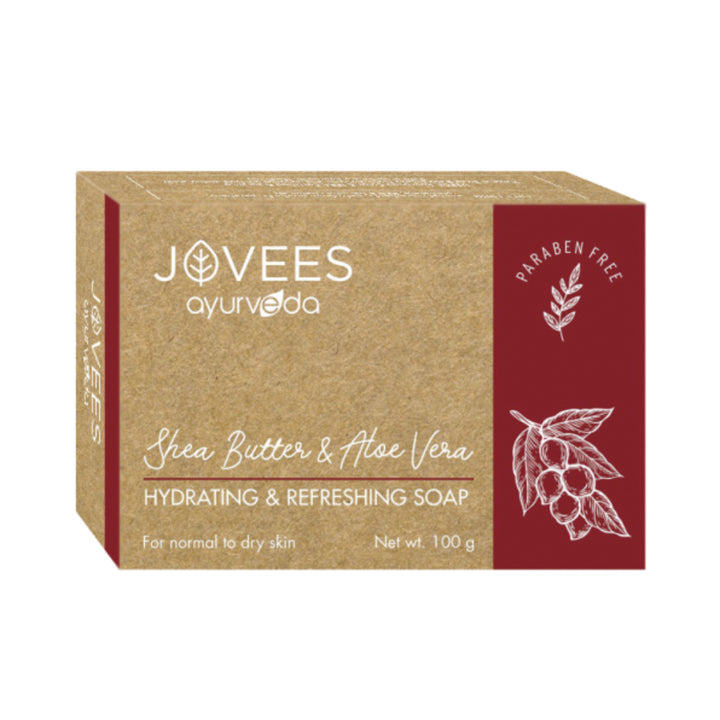 Jovees Shea butter & Aloe Vera Hydrating & Refreshing Soap