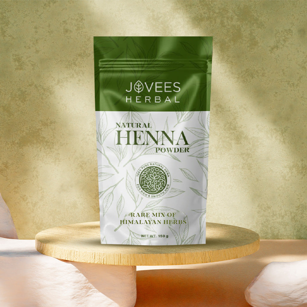 Jovees Mehandi/Henna Powder | Controls Hair Fall & Repairs Damaged Hair