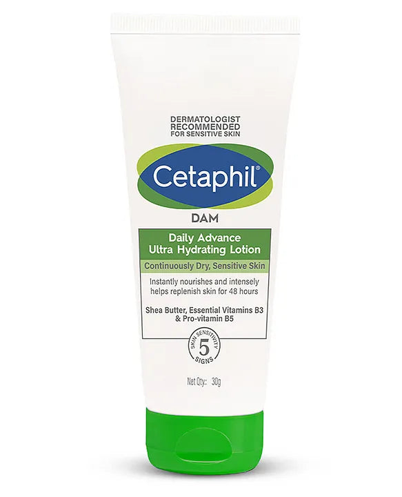 Cetaphil Daily Advance Ultra Hydrating Lotion – 48-Hour Deep Moisture with Vitamin E