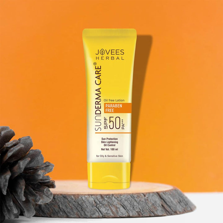 Jovees Sun Derma Care Lotion SPF 50 PA+++ Broad Spectrum | Quick Absorption 100 ml