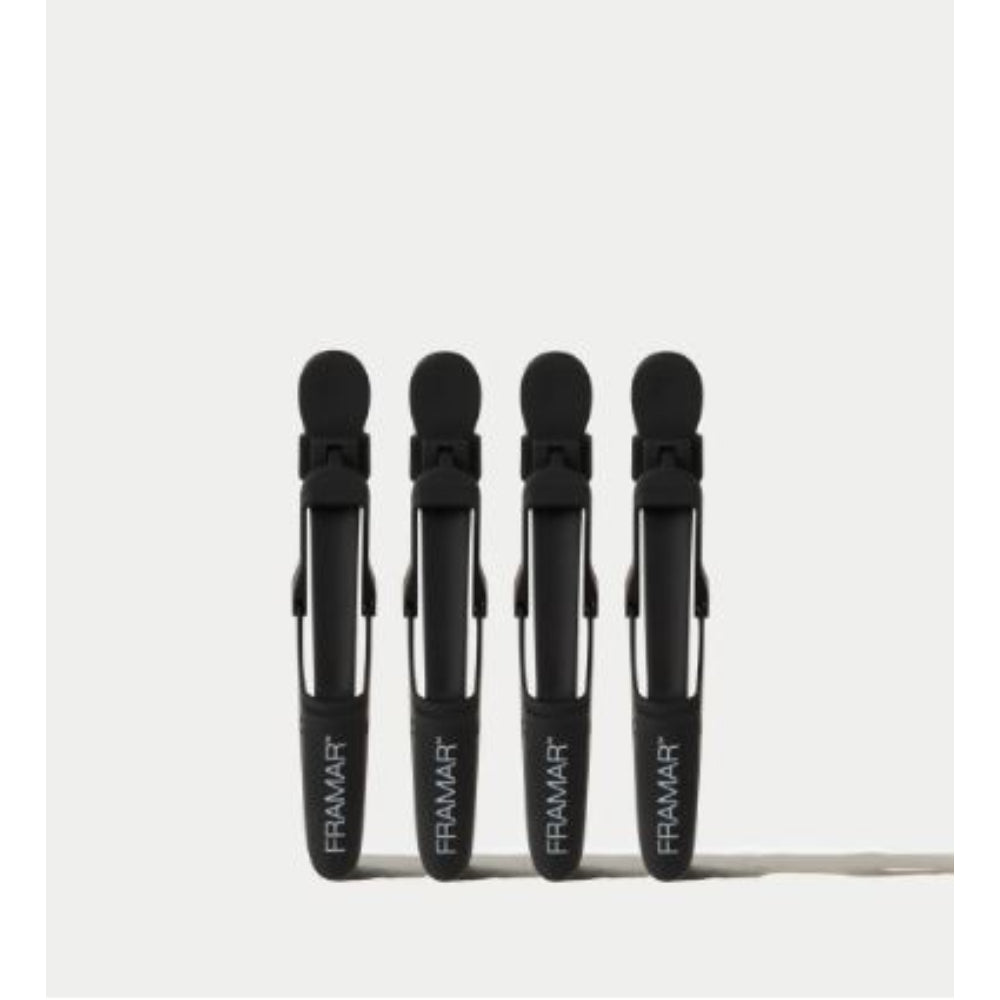 Framar - Gator Grip Clips - Black Pack of 4