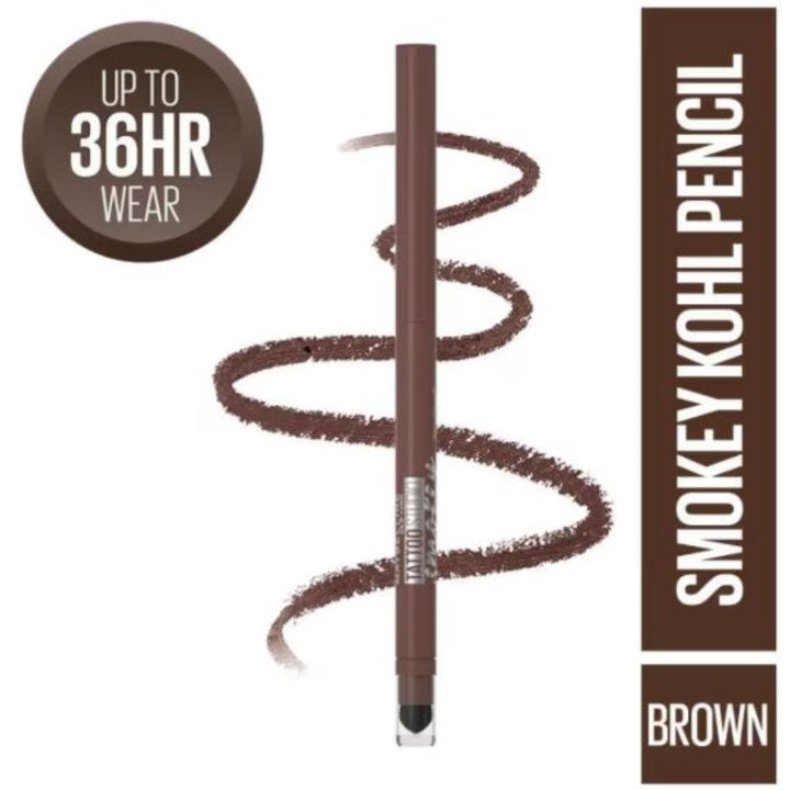 Maybelline New York Tattoo Studio Eye Kohl Gel Pencil Eyeliner (0.28g)