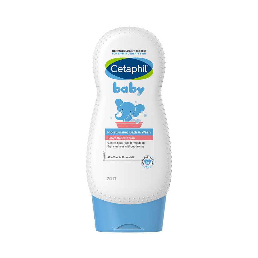 Cetaphil Baby Moisturizing Bath & Wash – Gentle Care for Newborn Skin